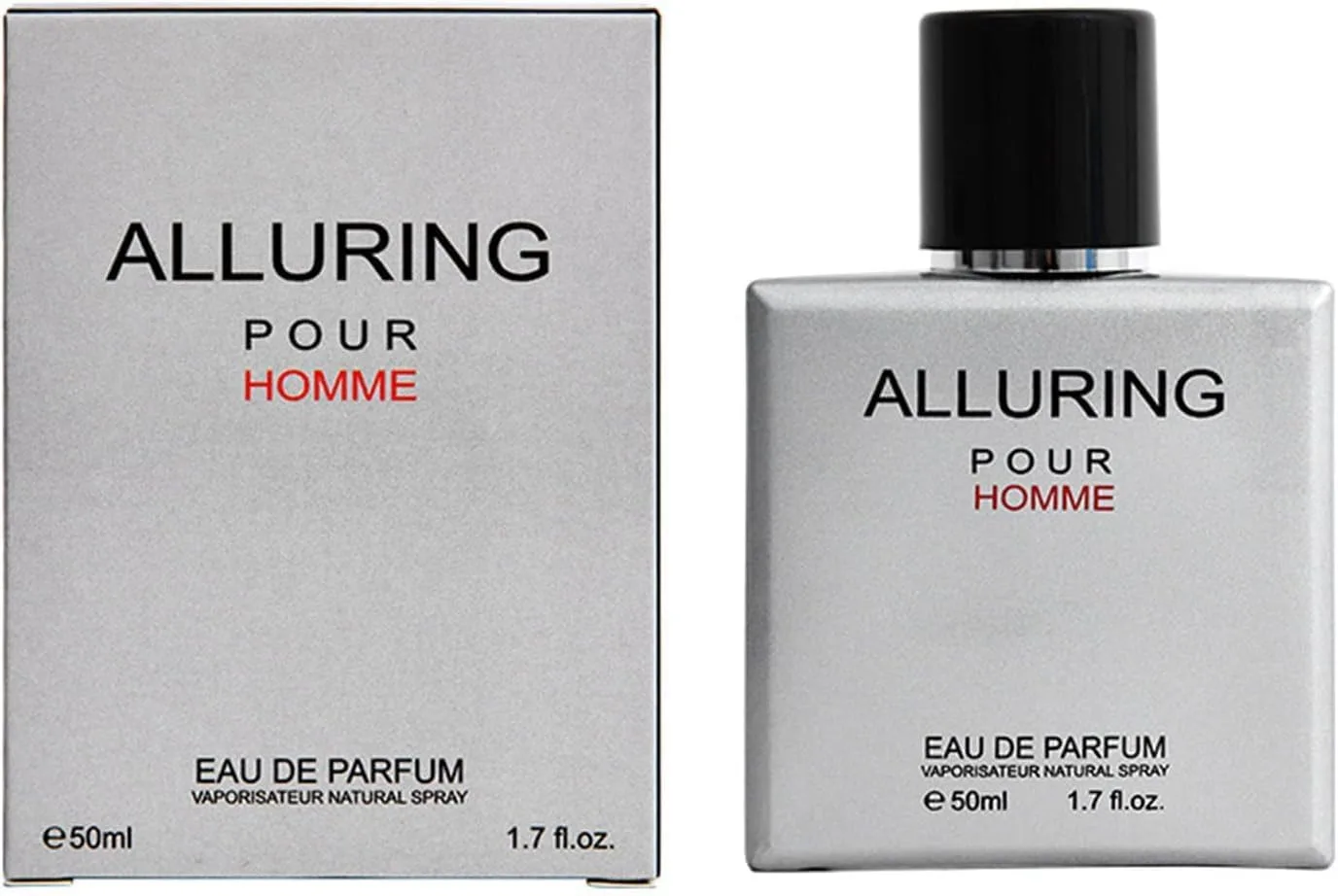 Men's Perfume Glass Bottle Separate Nozzle Fine Lasting Glamour Perfume,Eau De Parfume (EDP) 50ml