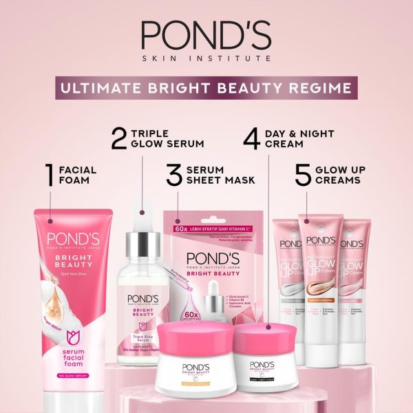 ⁦POND'S Bright Beauty Day Cream+ Night Cream@25% OFF⁩ - الصورة ⁦5⁩