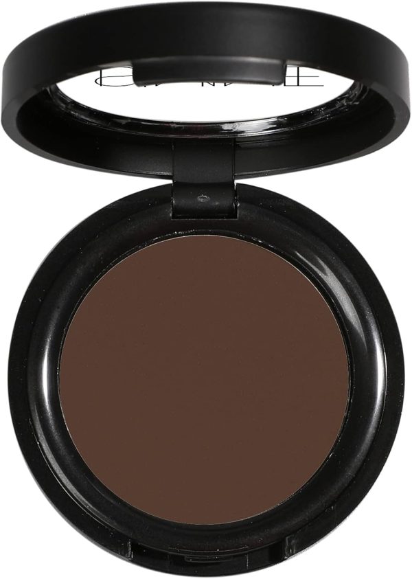 IS'MINE Single Eyeshadow Powder Palette Matte Coffee, High Pigment, Longwear Single Brown Eye Makeup for Day & Night (#04)
