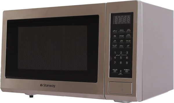 ⁦Starway 30 Liter 1450W Electric Microwave Oven with Child Safety Lock and Digital Control | Model No SWMO30GSS with 2 Years Warranty⁩ - الصورة ⁦3⁩