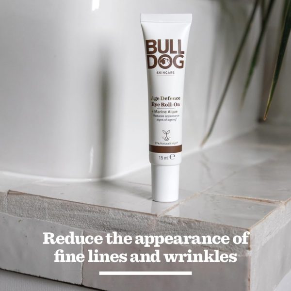 ⁦BULLDOG SKINCARE - Age Defence Eye Roll-On For Men Reduces lines and Wrinkles 50 ml⁩ - الصورة ⁦5⁩