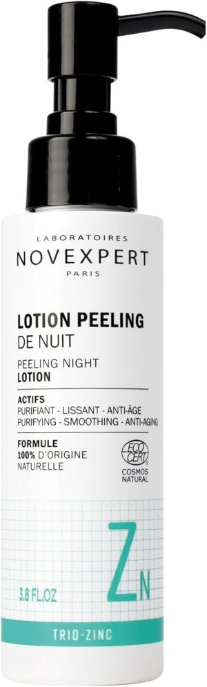 Novexpert Night Lotion - Anti-Waste, Anti-Aging & Exfoliating for Women - 3.8 oz