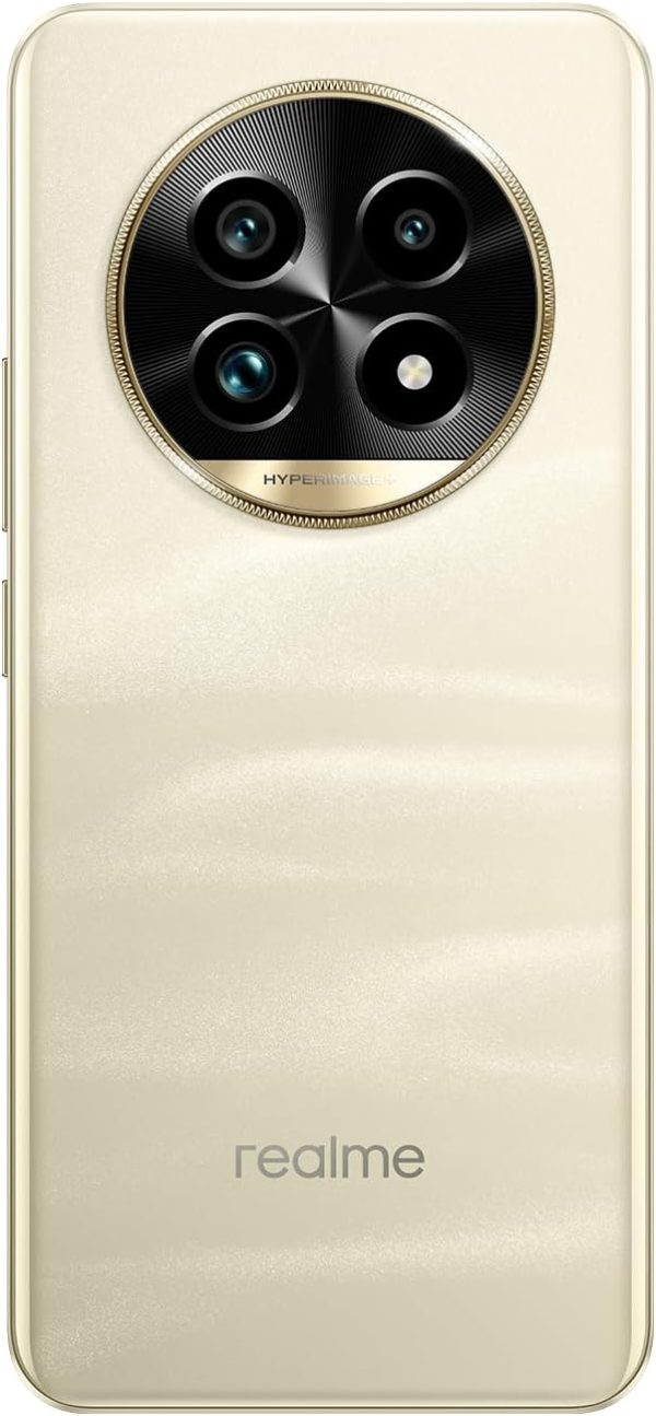 ⁦realme 13 Pro+ Dual-SIM 256GB ROM + 8GB RAM (GSM Only | No CDMA) Factory Unlocked 5G Smartphone (Monet Gold) - International Version⁩ - الصورة ⁦3⁩