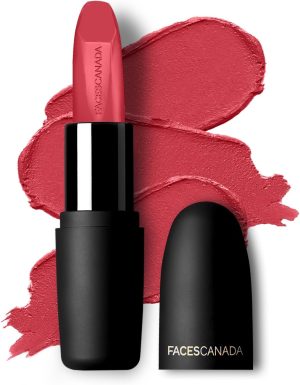 Faces Canada Weightless Matte Lipstick 4g Pink Sugar 04 (Pink)