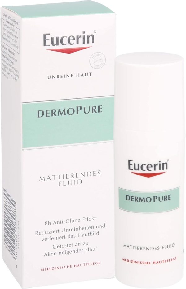 ⁦Eucerin Dermo Pure Matt Mattifying Fluid 50ml⁩ - الصورة ⁦3⁩