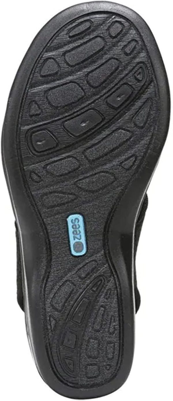 ⁦BZees Double Up womens Wedge Sandal⁩ - الصورة ⁦7⁩