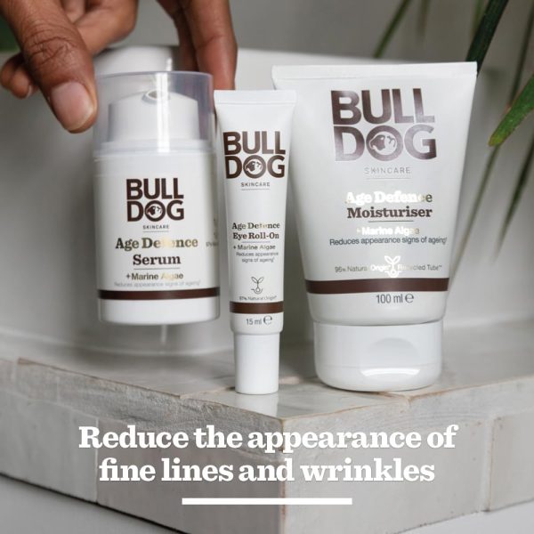 ⁦BULLDOG SKINCARE - Age Defence Eye Roll-On For Men Reduces lines and Wrinkles 50 ml⁩ - الصورة ⁦6⁩