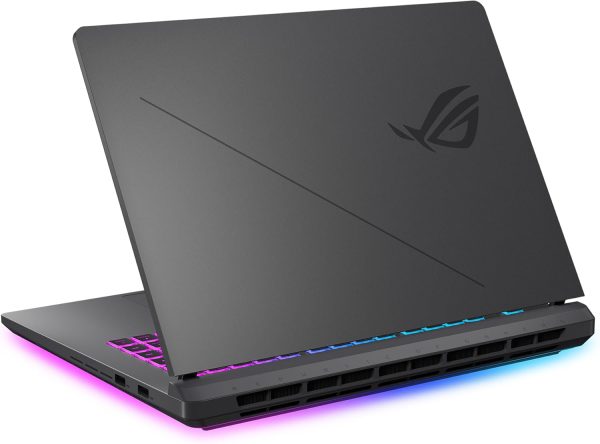 ⁦ASUS ROG Strix G16 Gaming Laptop, Intel i7-14650HX, 32 GB DDR5 RAM, 2 TB PCIe SSD, 16” FHD+ (1920x1200) Display, Nvidia G-Force RTX 5060, 4-Zone RGB Keyboard, W11 Pro, Eclipse Gray⁩ - الصورة ⁦9⁩
