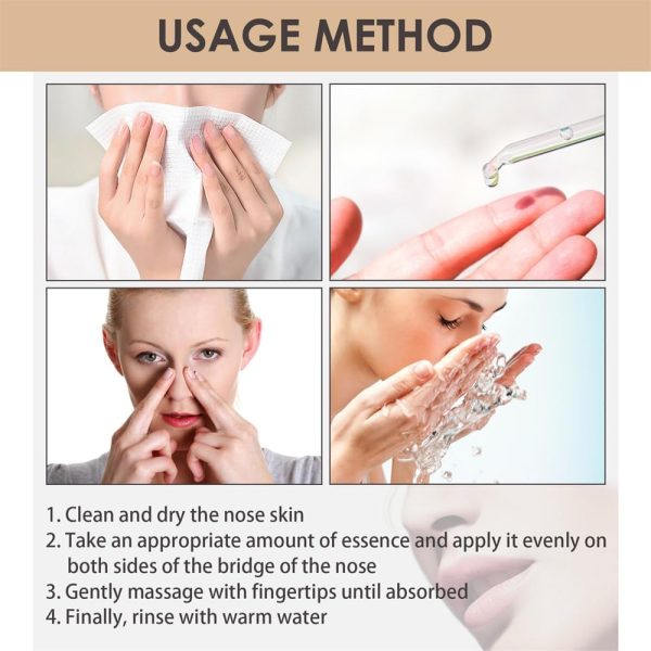 ⁦Azonee Nose Defining Serum, Sci-Effect Nose Lift Shaping Oil, Nasal Bone Remodeling Serum, Contouring Nose Lift Up Shaping Essence Oil (1 Pcs)⁩ - الصورة ⁦7⁩