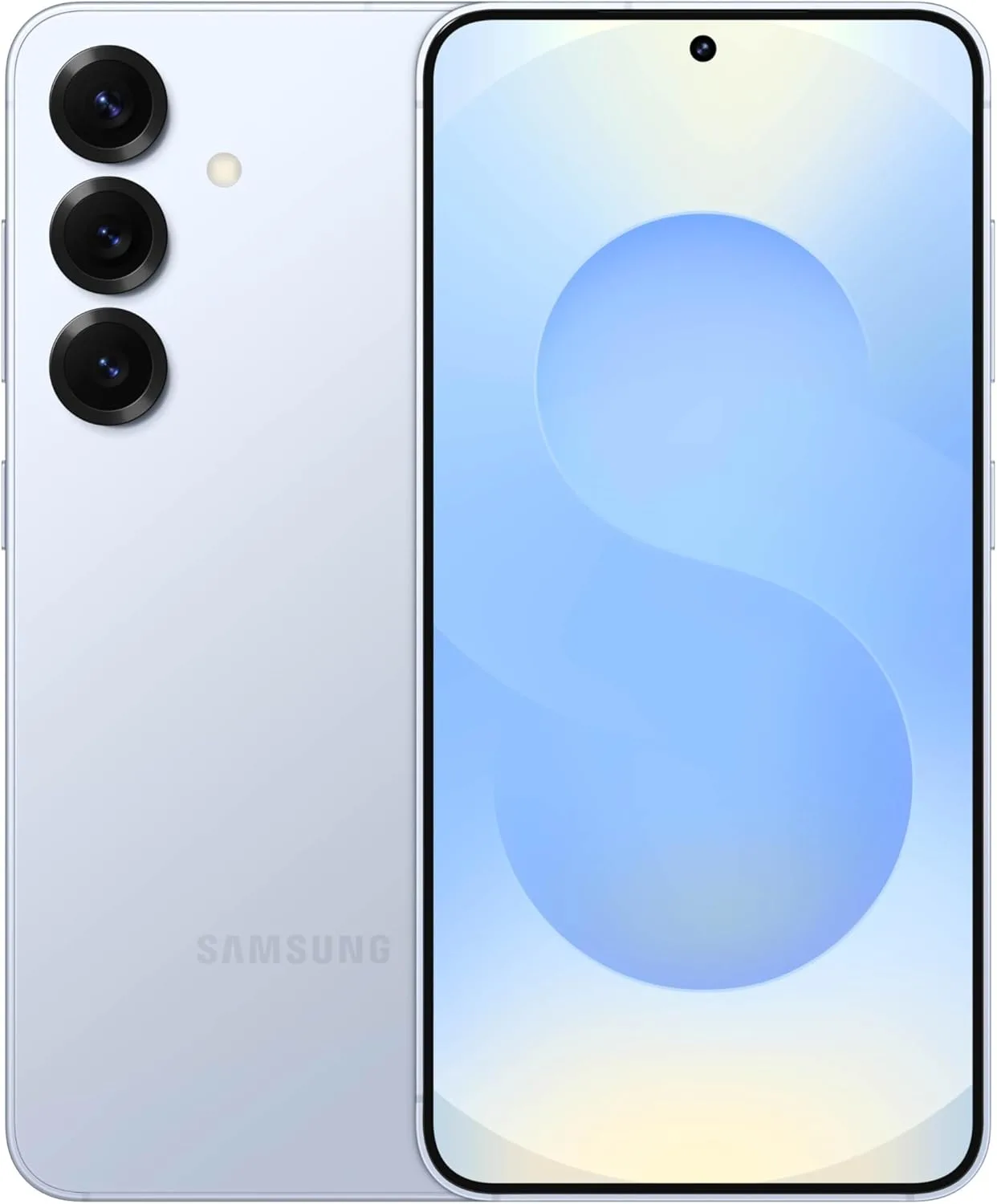 SAMSUNG Galaxy S25 Cell Phone, 128GB AI Smartphone, Unlocked Android, AI Camera, Fast Processor, ProScaler Display, Long Battery Life, 2025, Icyblue (International Version)