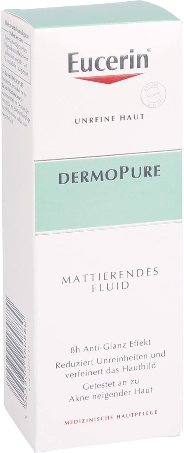 ⁦Eucerin Dermo Pure Matt Mattifying Fluid 50ml⁩ - الصورة ⁦5⁩