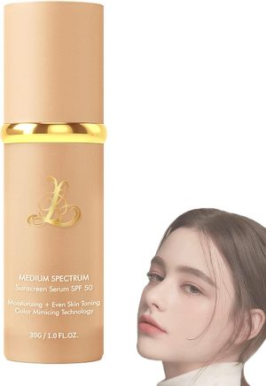 Neutrain 4-in-1 Foundation, Colour Changing Foundation, Flawless Finish, 4-in-1 Concealer Foundation with Medium Coverage, Comparison Colour Changing for Mature Skin (1)