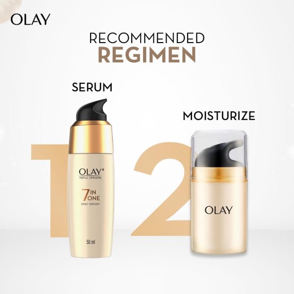⁦Olay Total Effects 7-in-1 Anti-Aging Serum, 50ml⁩ - الصورة ⁦8⁩