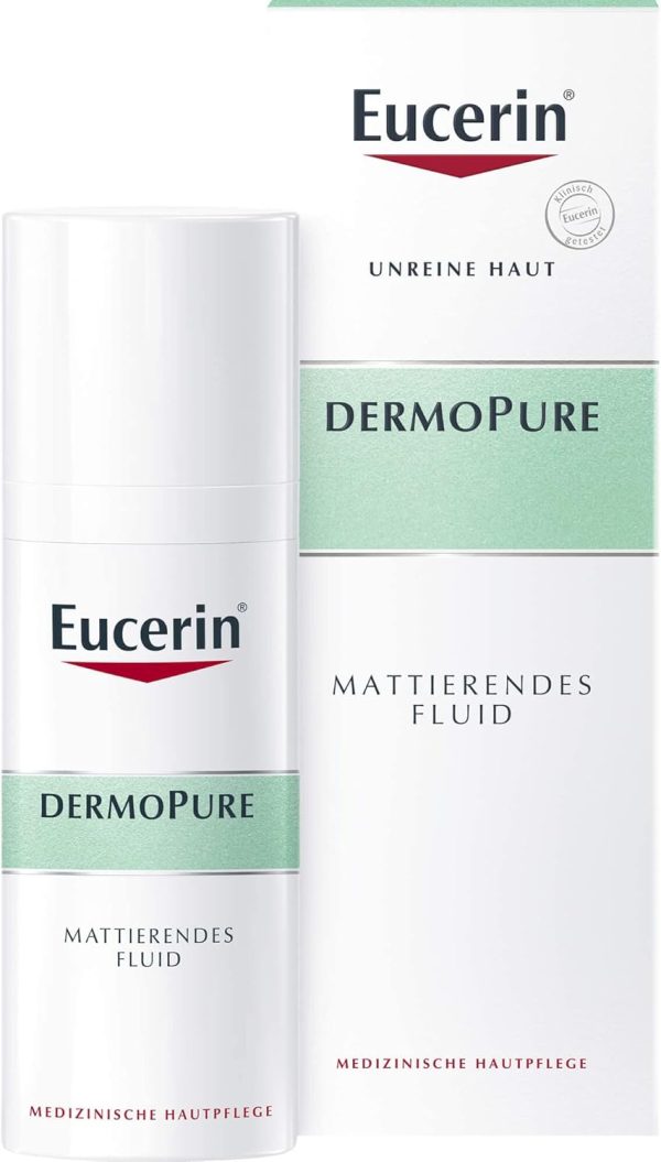 ⁦Eucerin Dermo Pure Matt Mattifying Fluid 50ml⁩ - الصورة ⁦6⁩