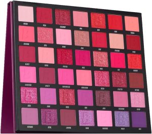 BEAUTY BAY Berry Colour Eyeshadow Palette - 16 Eye Shadow Shades - Ultra Pigmented Pinks, Purple, Reds, Eye Make-Up - Matte Metallic Shimmer Makeup Set - Vegan And Cruelty-Free