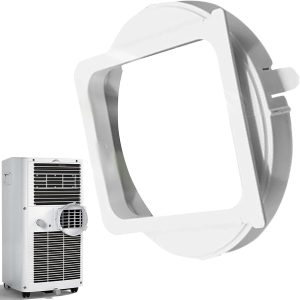 Portable AC Exhaust Hose Coupler | Air Conditioner Port Connector | Venting Exhaust Coupler Replacement Accessories for Vehicle Portable AC Home