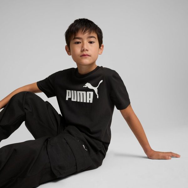⁦Puma Unisex Kids ESS No.1 Logo Tee Tees⁩ - الصورة ⁦3⁩