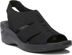 BZees Double Up womens Wedge Sandal