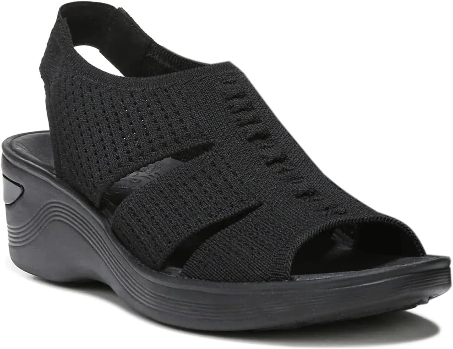 BZees Double Up womens Wedge Sandal