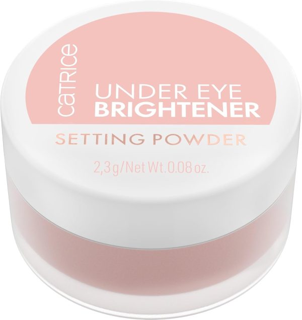 ⁦Catrice Under Eye Brightener Setting Powder, No. 010, Nude, Brightening, Instant Result, Softening, Natural, Vegan, Perfume, Alcohol, Parabens, Pack of 1 (2.3 g)⁩ - الصورة ⁦2⁩