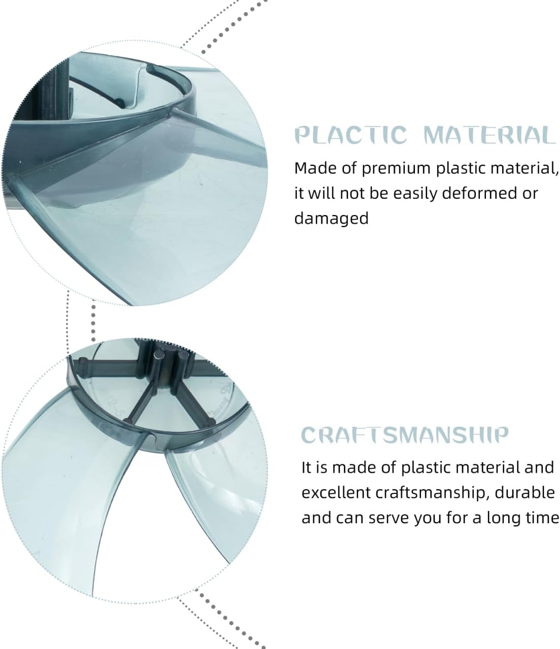 Hemobllo Universal Thickened Electric Fan 5 Blade Fan Blade, Vertical Fan Blade Replacement, 300MM 4 Hemobllo Universal Thickened Electric Fan 5 Blade Fan Blade, Vertical Fan Blade Replacement, 300MM - الصورة 4