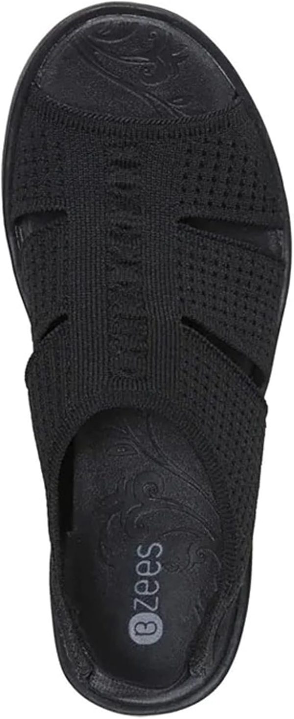 ⁦BZees Double Up womens Wedge Sandal⁩ - الصورة ⁦6⁩