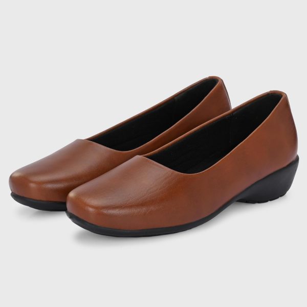 ⁦Centrino Women's Stylish and Comfortable Wedge Heel Bellies - Perfect for Office and Casual Wear (7334)⁩ - الصورة ⁦3⁩