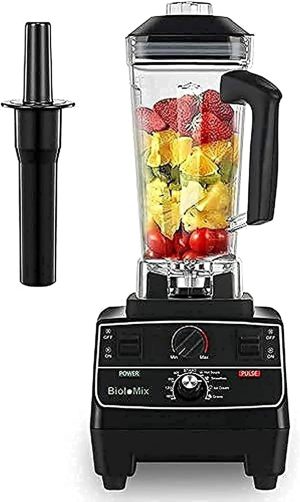 BioloMix BPA Free 2L Jar 2200W Professional Smart Timer Pre-programed Blender Mixer Juicer Food Processor Ice Smoothies Crusher.