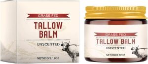 Range Beef Tallow Moisturizer, Primalrange Tallow Skin Care for Men and Women, Nourishing and Hydrating Body Balm, Grass Fed Beef Tallow For Skin, Natural Beauty of Beef Tallow Moisturiser, 1 Jar