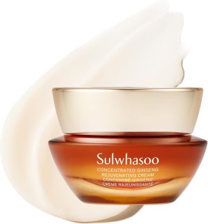 Sulwhasoo Concentrated Ginseng Renewing Cream - Korean Anti-Aging Skincare, Improves the Look of Wrinkles and Firmness, Ginseng, Peptides, and Squalane, Firming Cream - 1.01 fl. oz.