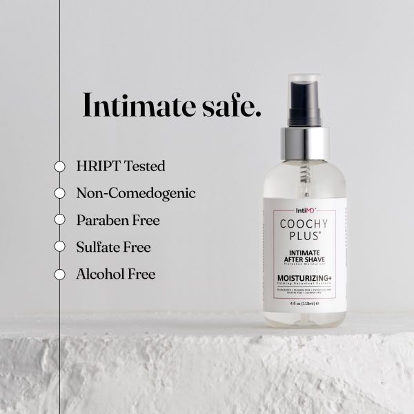 ⁦COOCHY Intimate After Shave Protection Moisturizer Plus By IntiMD: Delicate Soothing Mist For The Pubic Area & Armpits Antioxidant Formula For Razor Burns, Itchiness & Ingrown Hairs⁩ - الصورة ⁦4⁩