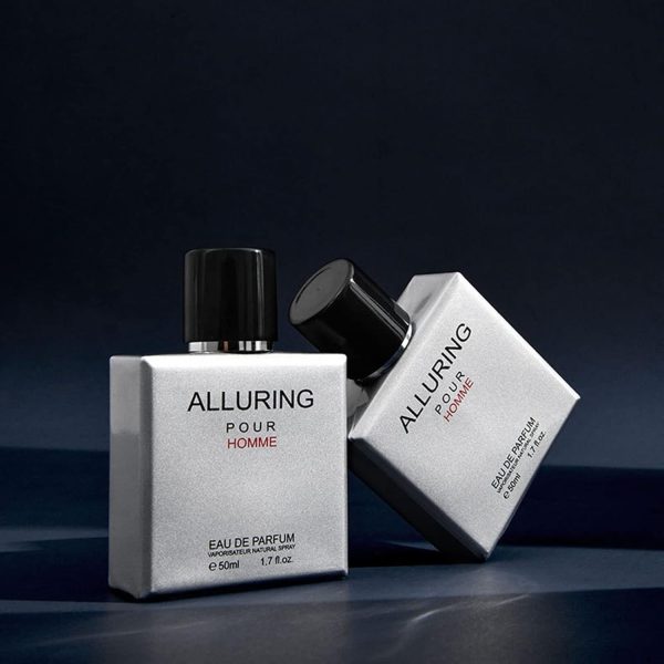 ⁦Men's Perfume Glass Bottle Separate Nozzle Fine Lasting Glamour Perfume,Eau De Parfume (EDP) 50ml⁩ - الصورة ⁦4⁩
