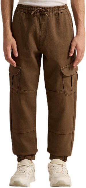 بنطلون جينز كارجو للاولاد من ريد تاغ، لون بني