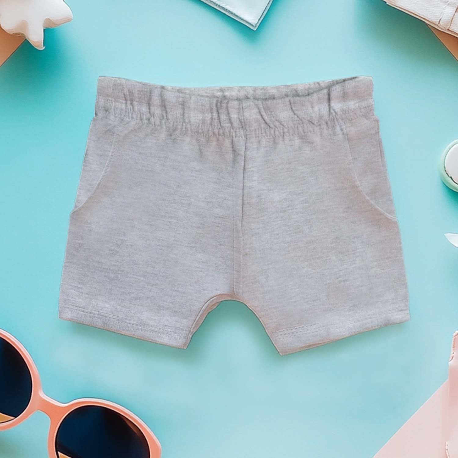 طقم ملابس مصنوع من البامبو بنسبة 100% بأكمام قصيرة وشورت للأطفال والأولاد والبنات من لواي 4 طقم ملابس مصنوع من البامبو بنسبة 100% بأكمام قصيرة وشورت للأطفال والأولاد والبنات من لواي - الصورة 4