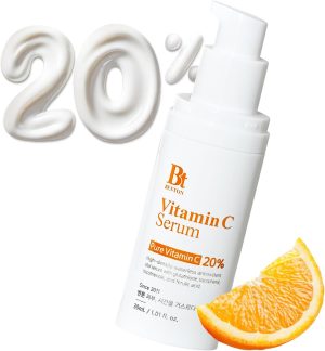 BENTON Vitamin C Serum - White Vitamin C Serum | Korean Skin Care Serum For Face with 20% Pure Vitamin C | Skin Texture & Elasticity Care Face Moisturizer For All Skin Types(1.01 fl. Oz.)