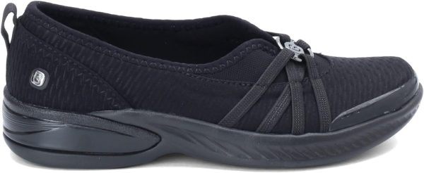 ⁦BZees Women's Niche Skimmers Ballet Flat Black 9 W, 39 EU Wide⁩ - الصورة ⁦3⁩