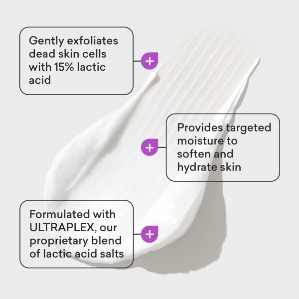 ⁦AmLactin Ultra Smoothing Intensely Hydrating Cream, Moisturizing Cream and Hand Moisturizer for Dry Skin - 4.9 Oz Tube (packaging may vary), (781715441)⁩ - الصورة ⁦5⁩