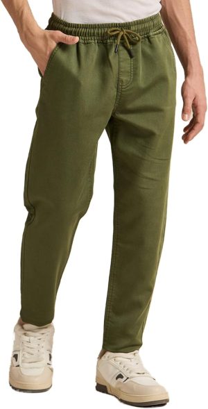 سروال رياضي للأولاد من رد تاغ، لون زيتوني