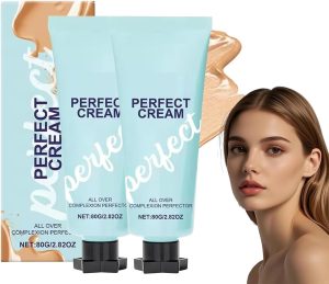 Supreme Creme All-Over Complexion Perfector, Beauty Body Coverage Perfector, Supreme Cream Body Perfector, Long Lasting Full Coverage Concealer, Leg Makeup Waterproof No Transfer (2PC)