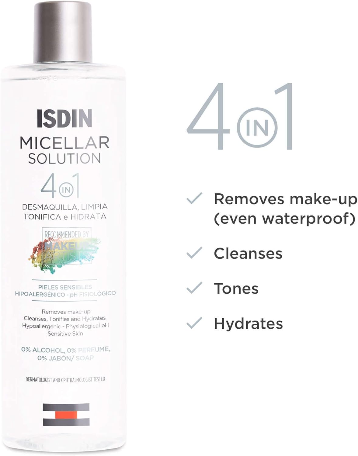 ISDIN Micellar Solution 400ml 7 ISDIN Micellar Solution 400ml - الصورة 7