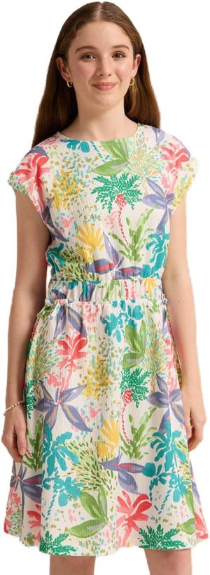 REDTAG Senior Girls Assorted Printed Tropical Dress