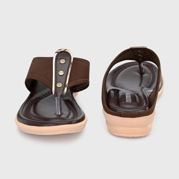 ⁦Centrino Women Leather Sandal⁩ - الصورة ⁦7⁩