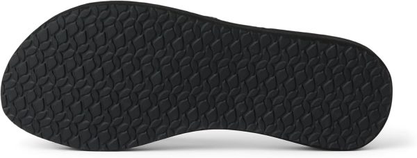 ⁦Reef Women's Star Sassy Sandal, Black/Silver, 5⁩ - الصورة ⁦3⁩