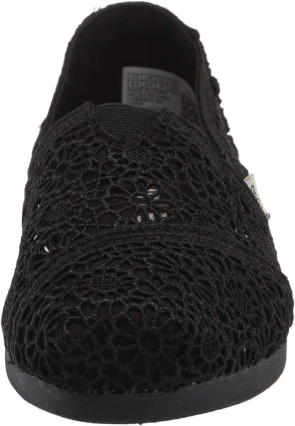 ⁦TOMS Womens 10016254 Blk Moroccan Crochet Wm Alpr Espblack⁩ - الصورة ⁦2⁩