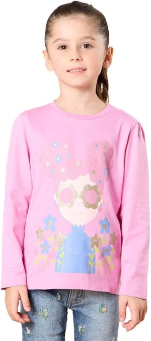 REDTAG Girls Printed T-Shirt