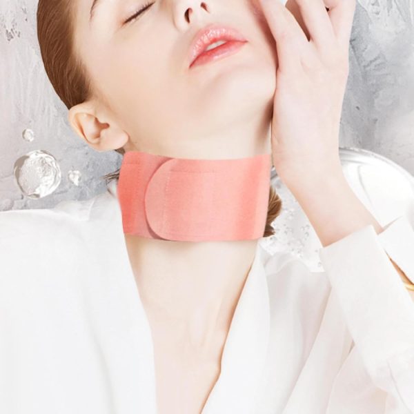 ⁦Reusable Silicone Neck Wrinkle Patches, Anti-Aging Neck Mask for Tightening & Firming Skin, Deep Hydration Neck Patch, Neck Wrinkle Remover, Neck Lift Treatment, Collagen Boosting Patch (2 Pieces)⁩ - الصورة ⁦4⁩