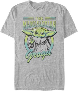 Star Wars mens Grogu Collegiate T-Shirt