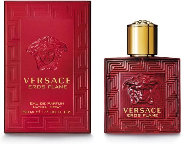 ⁦Versace Eros Flame for Men - Eau de Parfum, 50 ml⁩ - الصورة ⁦3⁩