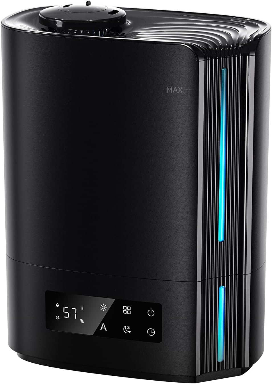 BREEZOME 6L Humidifiers for Bedroom Large Room & Essential Oil Diffuser, Ultrasonic Top Fill Cool Mist Humidifiers for Baby, Plants, Nursery Last up to 60 Hours, Smart Humidistat Control, Quiet, Black 1 BREEZOME 6L Humidifiers for Bedroom Large Room & Essential Oil Diffuser, Ultrasonic Top Fill Cool Mist Humidifiers for Baby, Plants, Nursery Last up to 60 Hours, Smart Humidistat Control, Quiet, Black