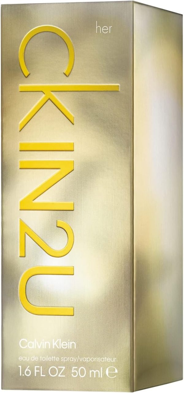 ⁦Calvin Klein CK IN2U Perfume for Women Eau De Toilette 50ML⁩ - الصورة ⁦3⁩